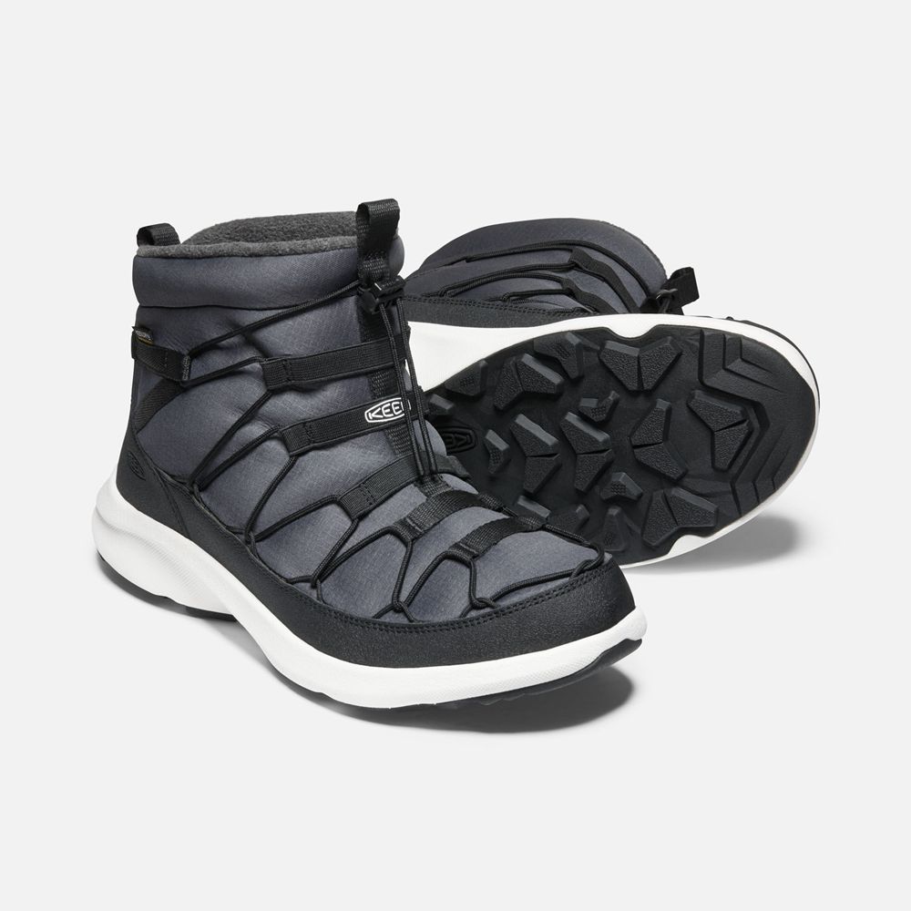 Keen Chukka Kängor Herr Svarta - Uneek Snk Waterproof - 463972VRX